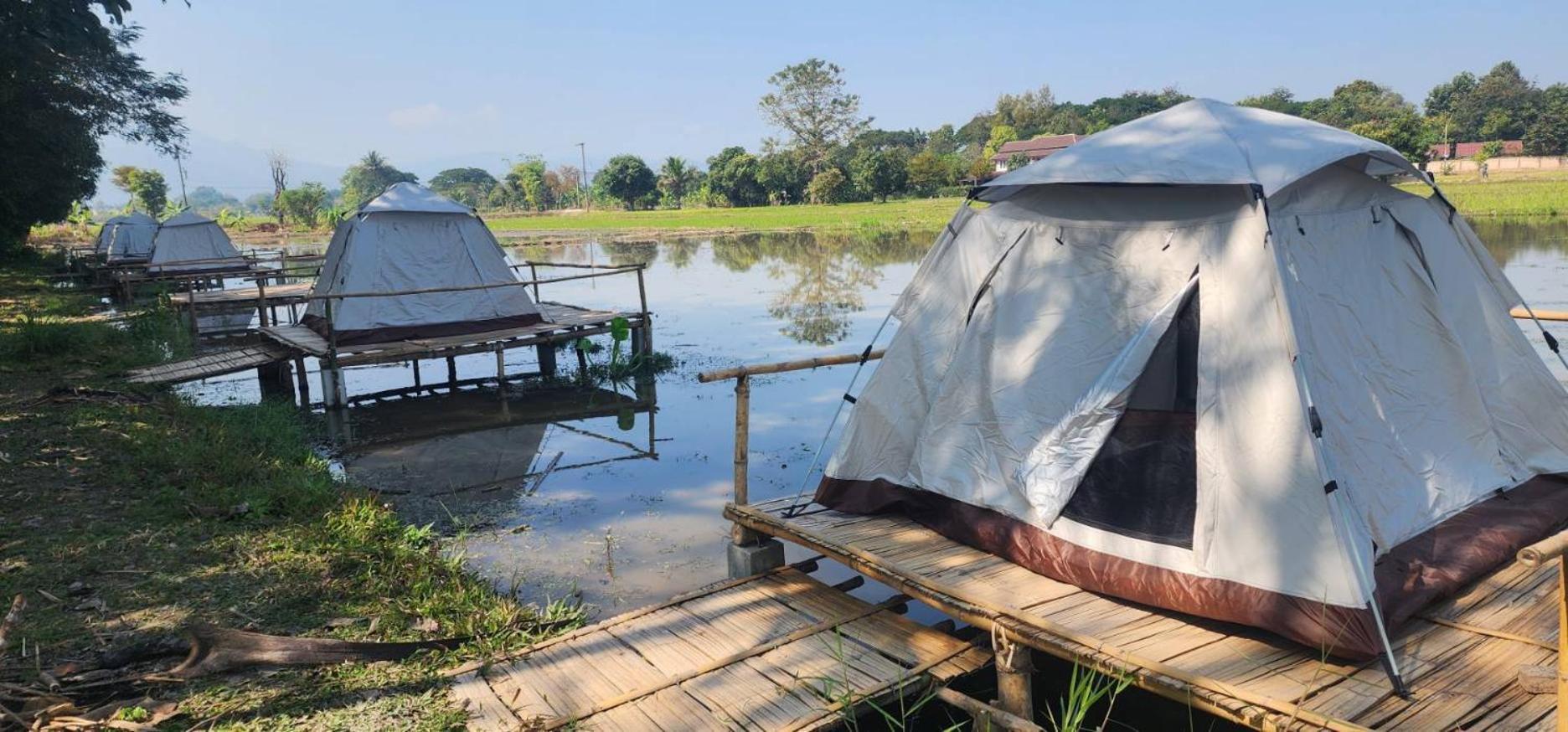 Tung Tong Homestay & Camping Mae Rim Esterno foto